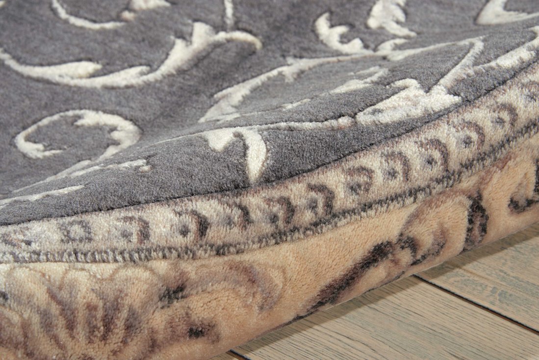 Nourison Somerset Traditional Charcoal 5'6