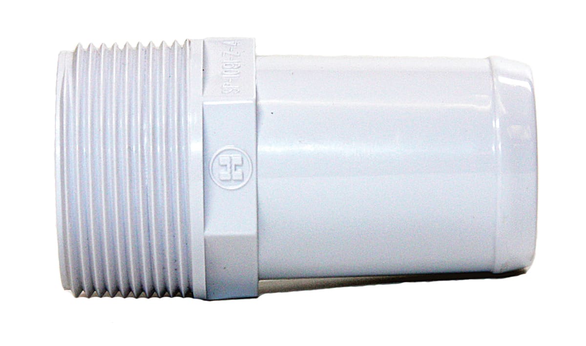 Hayward 1 1/2 Inch Smooth Hose Adapter SPX1091Z4 - Pool & Spa Fitting for Water Flow Connections - Perfect for Pool Maintenance, Filter Systems & Water Circulation