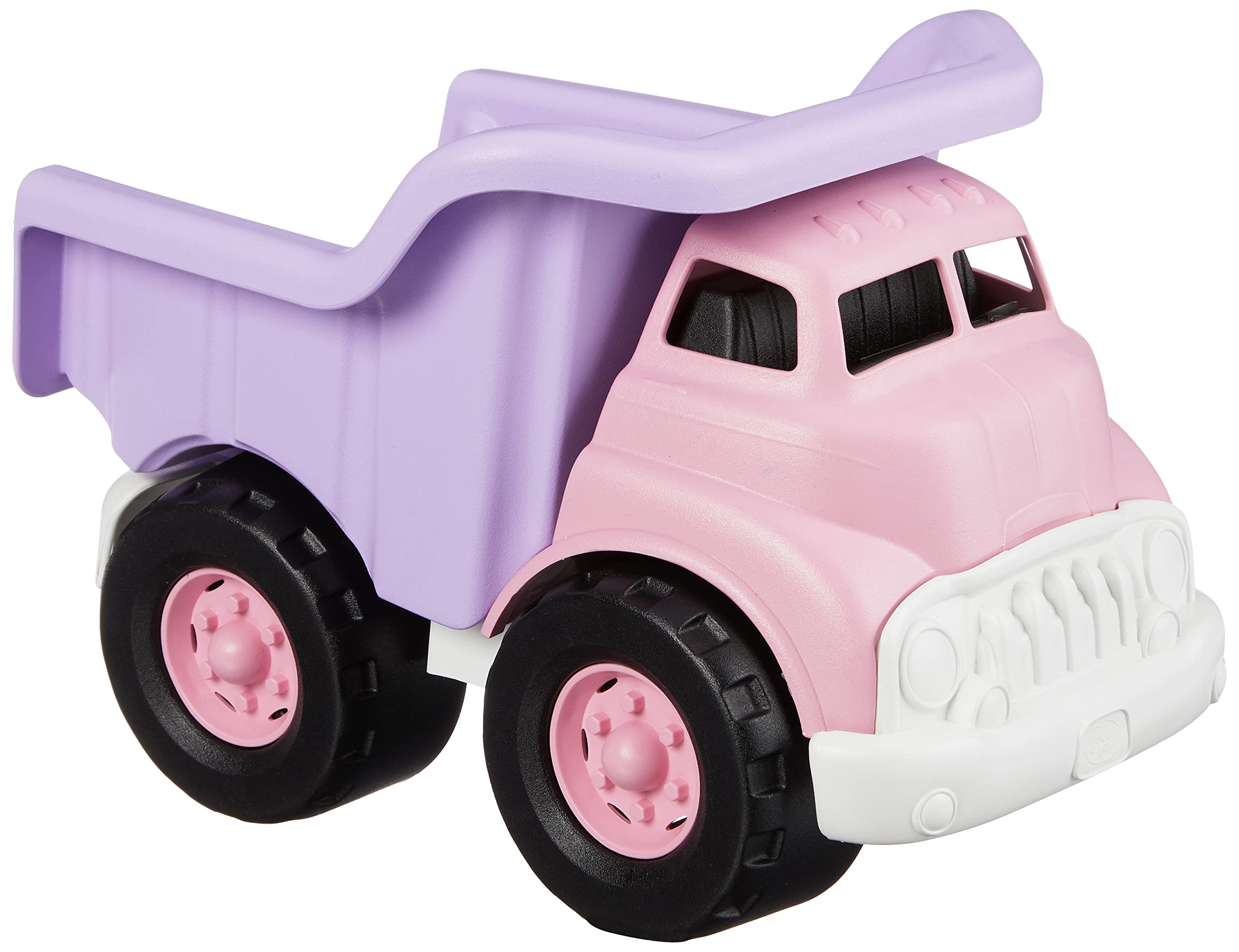Green Toys Dump Truck Pink - Eco-Friendly Plastic Construction Toy for Kids | Fun Sandbox, Beach & Outdoor Play Vehicle for Toddlers & Preschoolers
