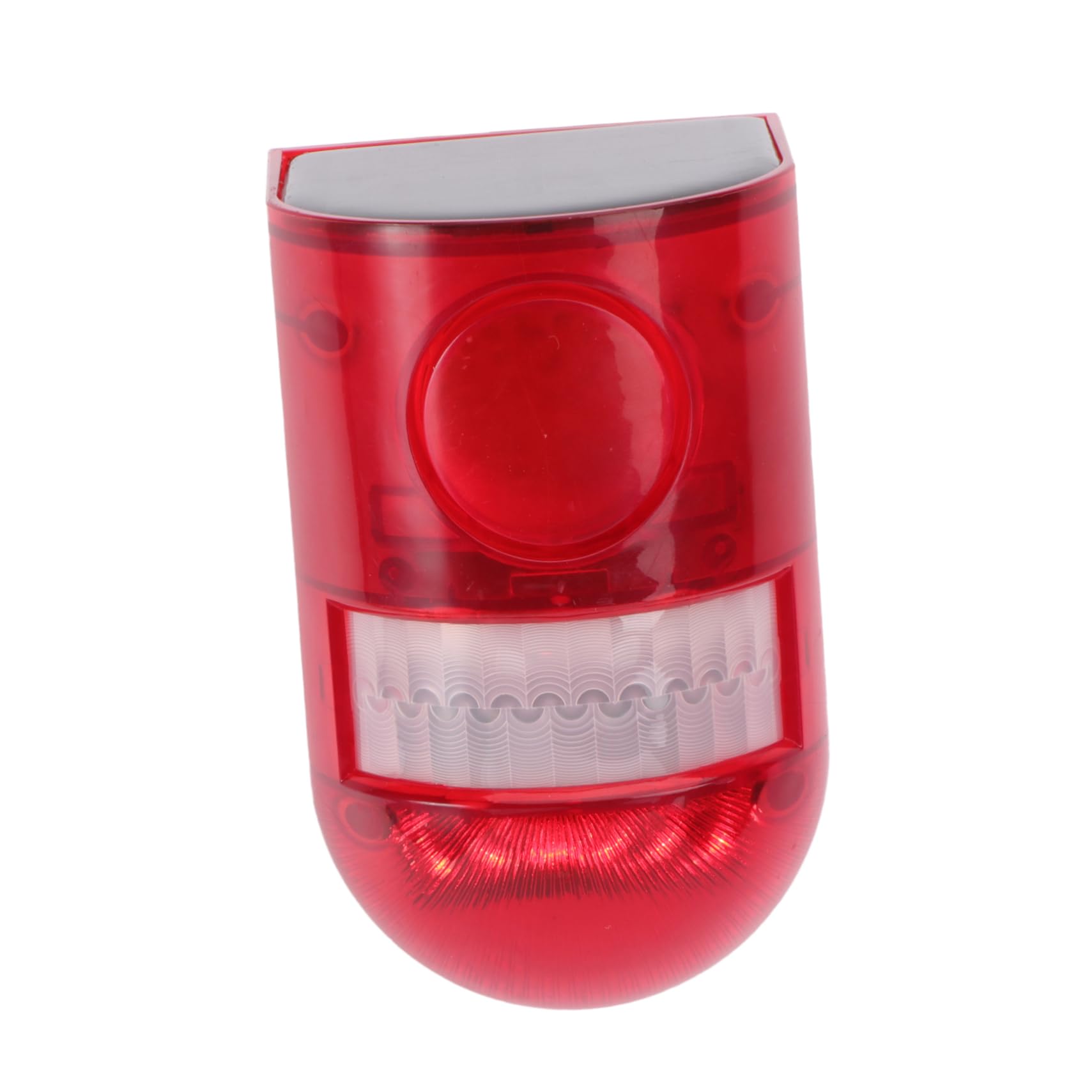 Jojofuny Solar-Powered Wireless Alarm Light - Outdoor LED Flashing Security Light with Night Sound & Waterproof Design for Farm, Garden, and Home Safety