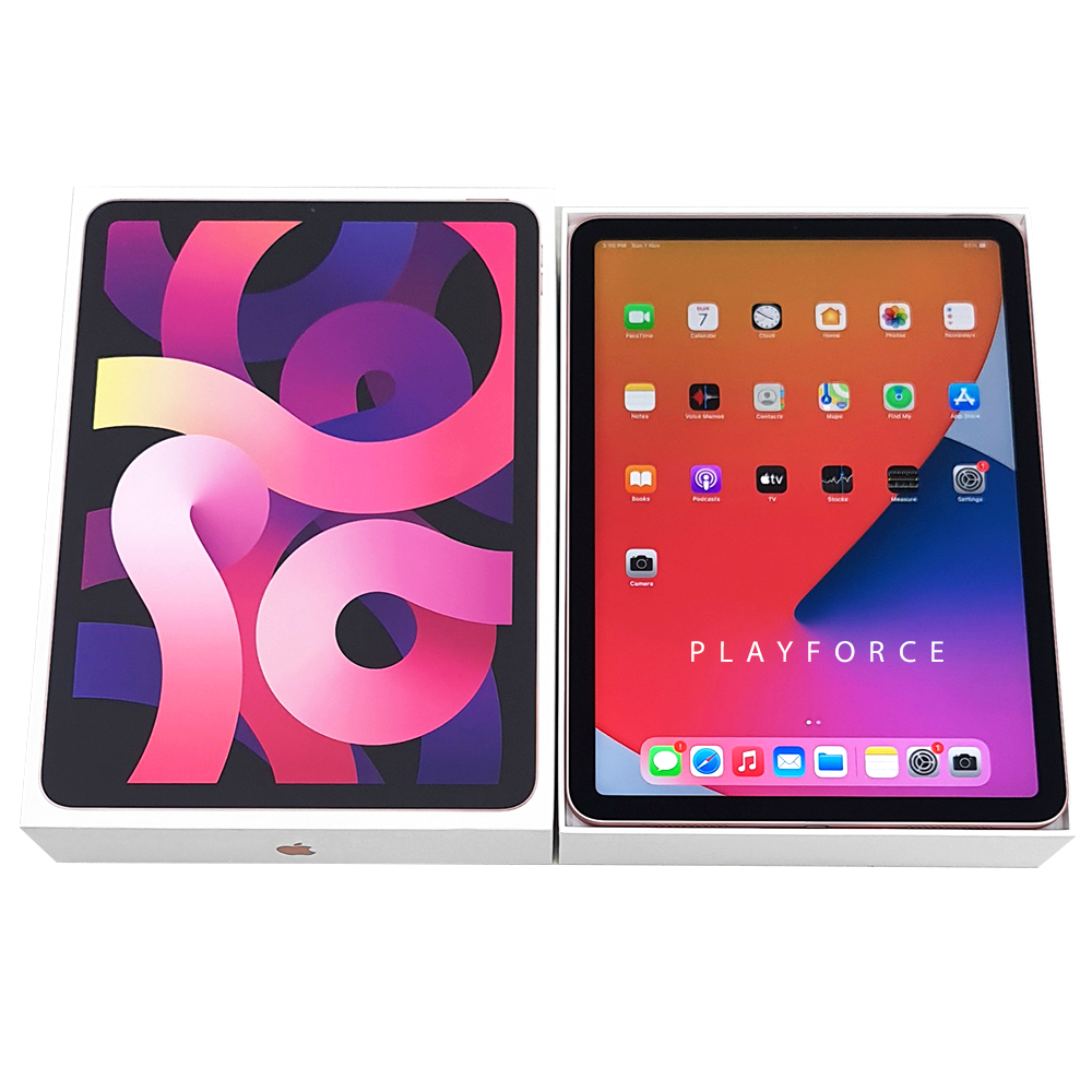 Apple iPad Air 4 (4th Generation) - 64GB Wi-Fi Gold Tablet - Perfect for Work, Study & Entertainment