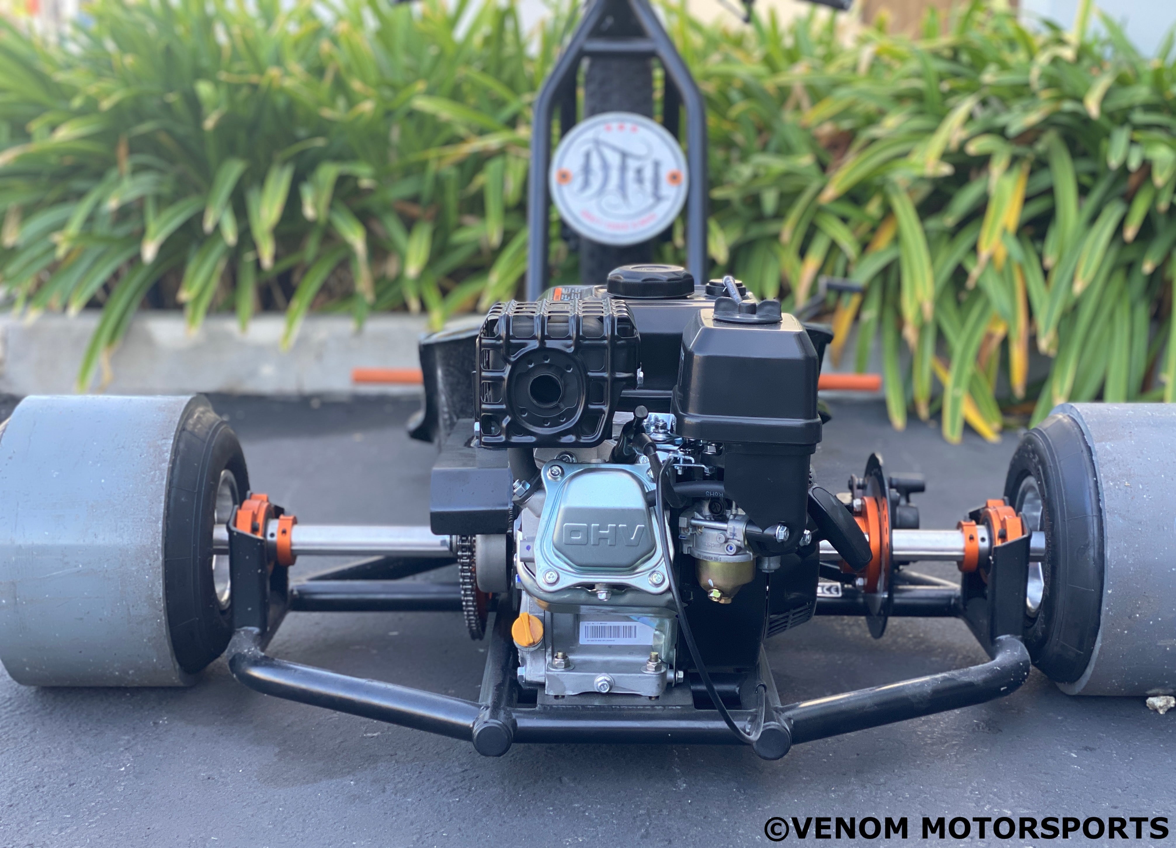 Venom Drift Trike 200cc 6.5HP Gas-Powered Adult Drifting Kart - Perfect for Backyard Racing, Drift Competitions & Off-Road Adventure
