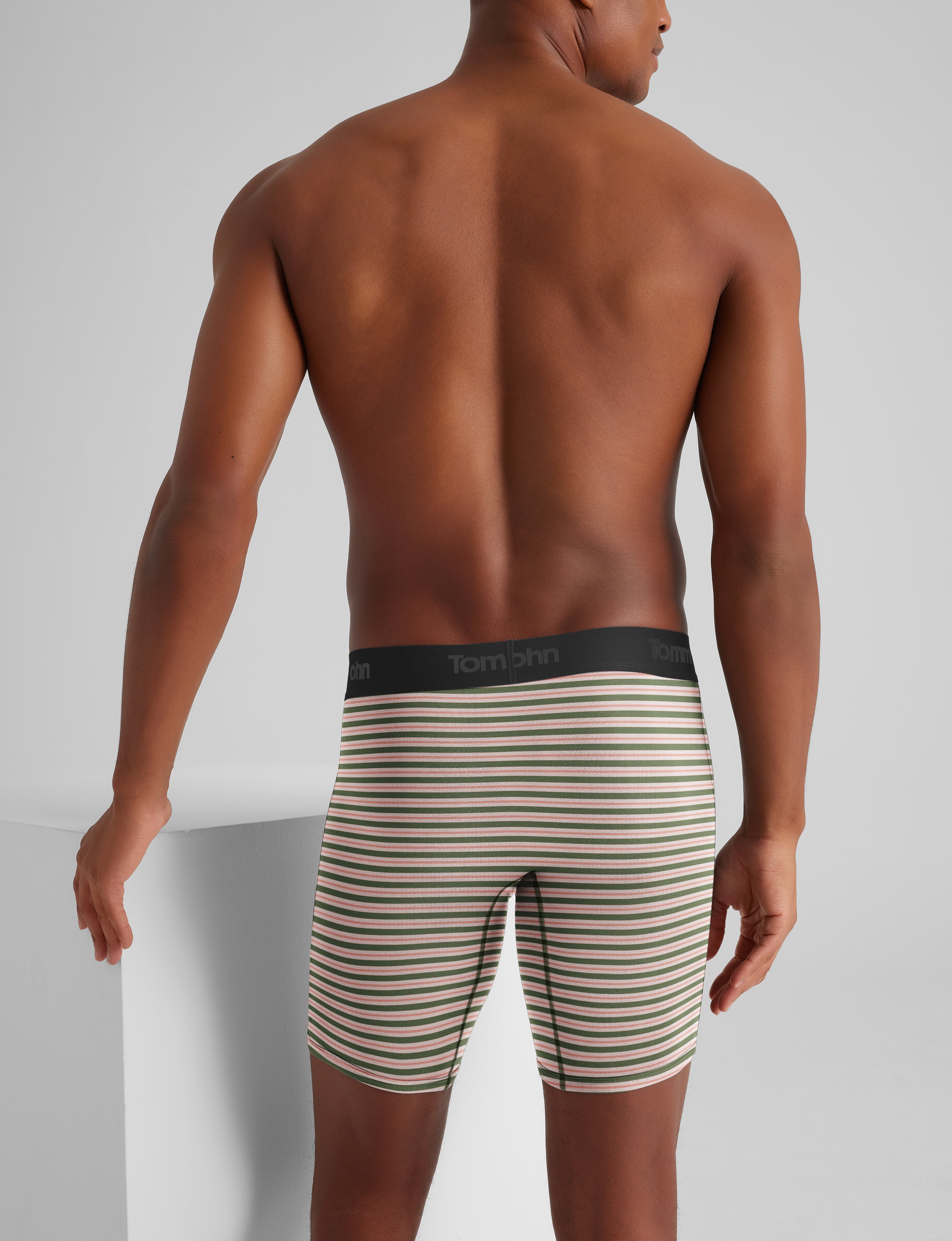 Breathable Second Skin Boxer Briefs (6 Pack) - Ultra Soft Men's Underwear for All-Day Comfort, Workout & Lounge