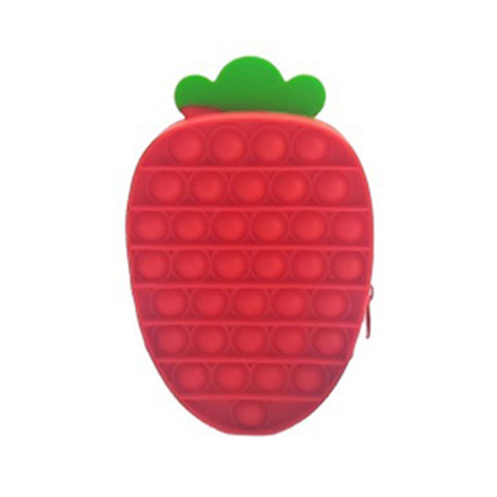 **Sensory Pop Fidget Pencil Case - Silicone Push Toy for Stress Relief & Focus, Large School Pouch for Kids & Office Supplies Organizer, Perfect for Back to School & Christmas Gifts (Yellow Carrot Design) - Ideal for Classrooms, Study Sessions & Travel**