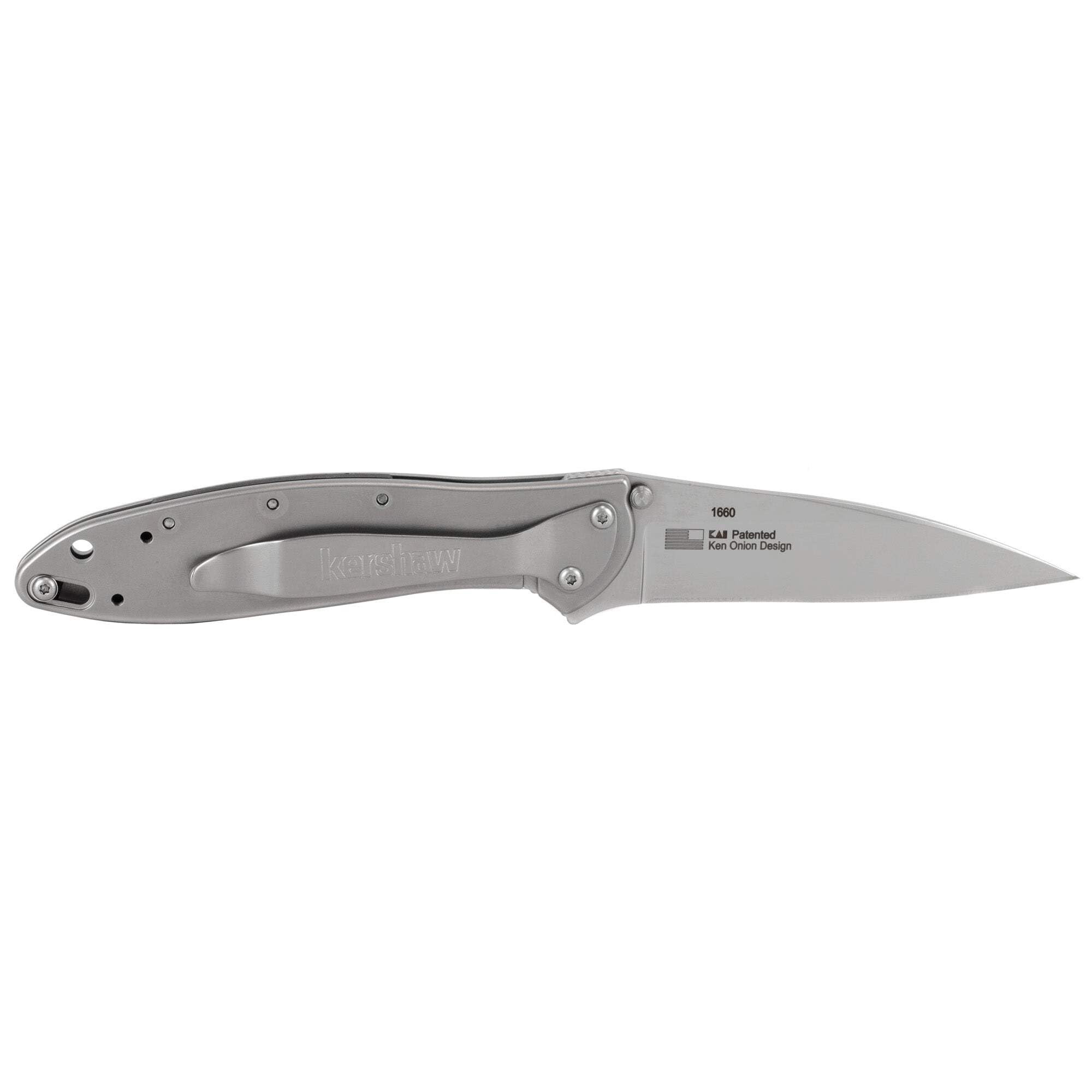 Kershaw Leek Olive Drab Folding Knife - EDC Pocket Knife with Assisted Opening | Perfect for Camping, Hiking & Everyday Carry