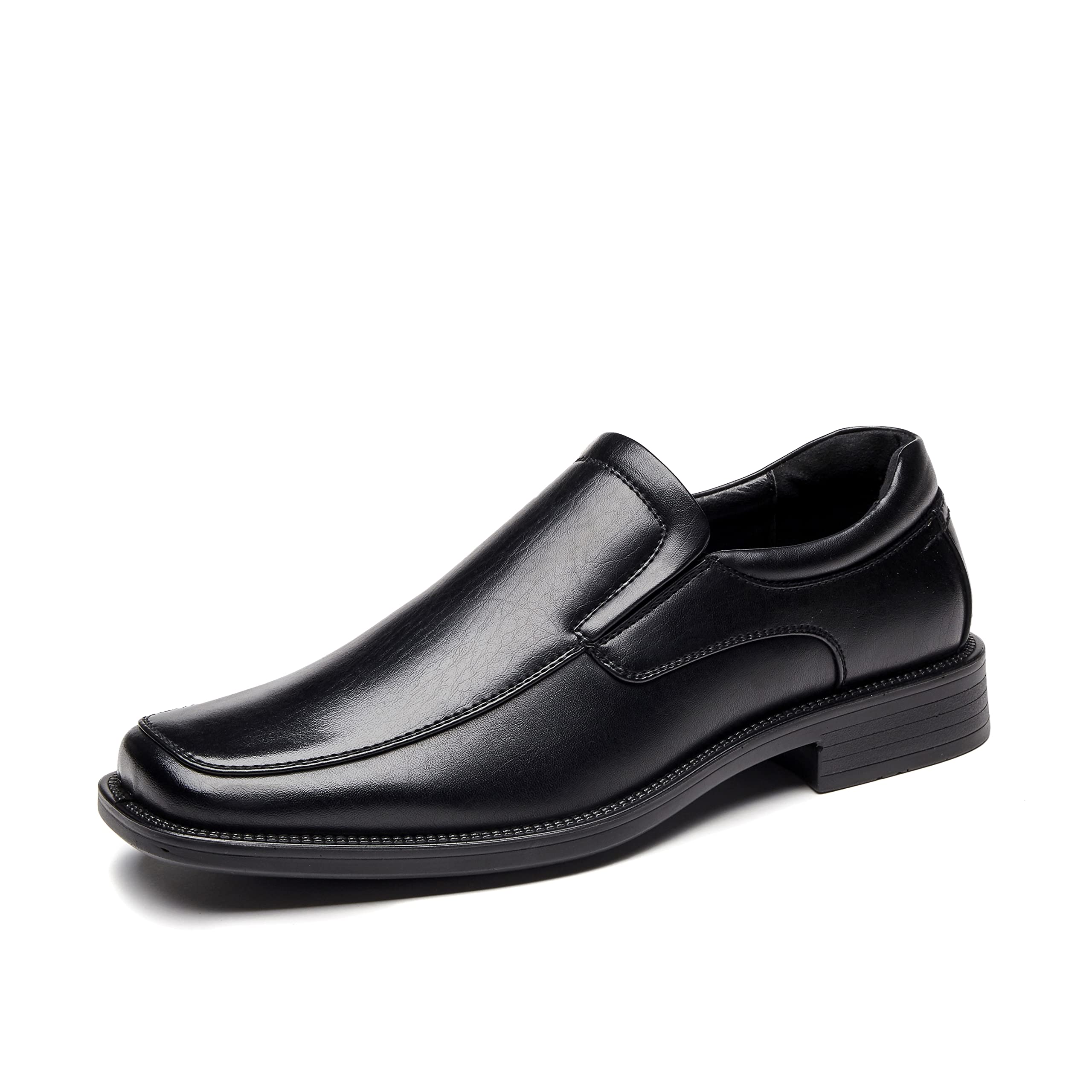DECARSDZ Men's Classic Modern Slip-On Dress Shoes for Business, Wedding & Formal Occasions - Comfortable & Stylish Leather Loafers for Office, Party & Professional Events