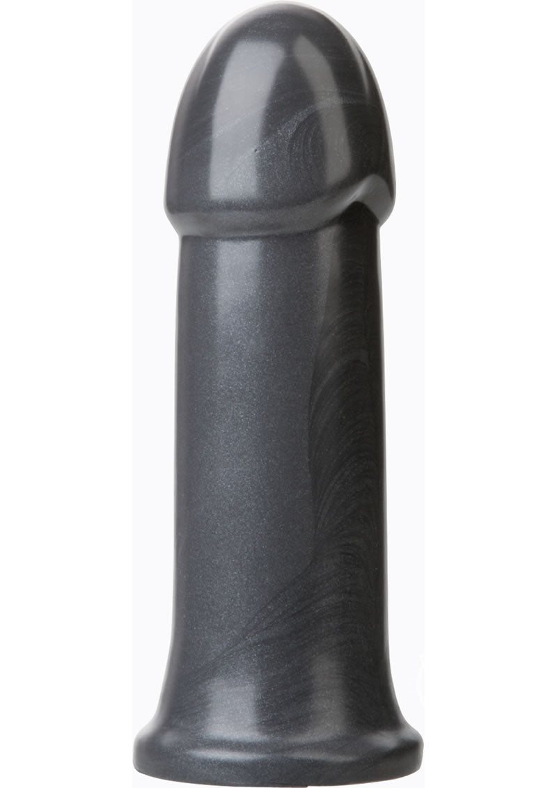 American Bombshell B-7 Torpedo Dildo 7 Inch Gun Metal - Premium Adult Toy for Couples & Solo Play