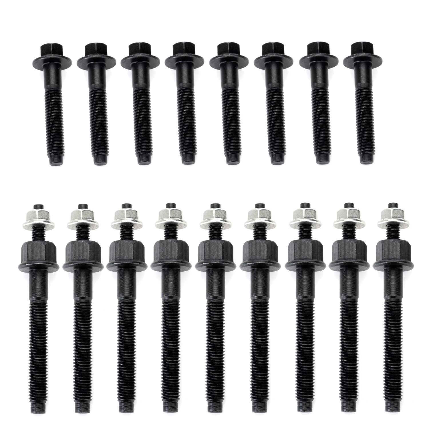 2003-2008 Dodge Ram 5.7L V8 Exhaust Manifold Bolt Kit (Left+Right) - Engine Repair Set