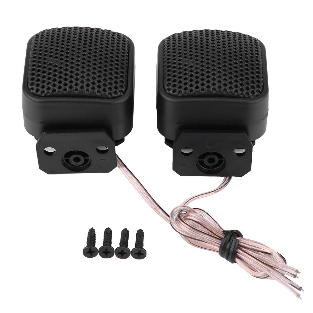 Acouto Universal Car Audio Tweeters - 1 Pair Super Power Rectangle Dome Tweeters for Enhanced Car Sound System | Perfect for Upgrading Vehicle Audio & Enjoying Crisp Highs on the Road