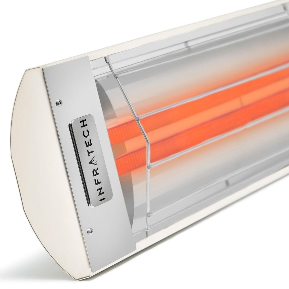 Infratech CD Series 61 Inch 6000W Dual Element Infrared Electric Heater for Indoor & Outdoor Patio, Garage, and Workshop Heating
