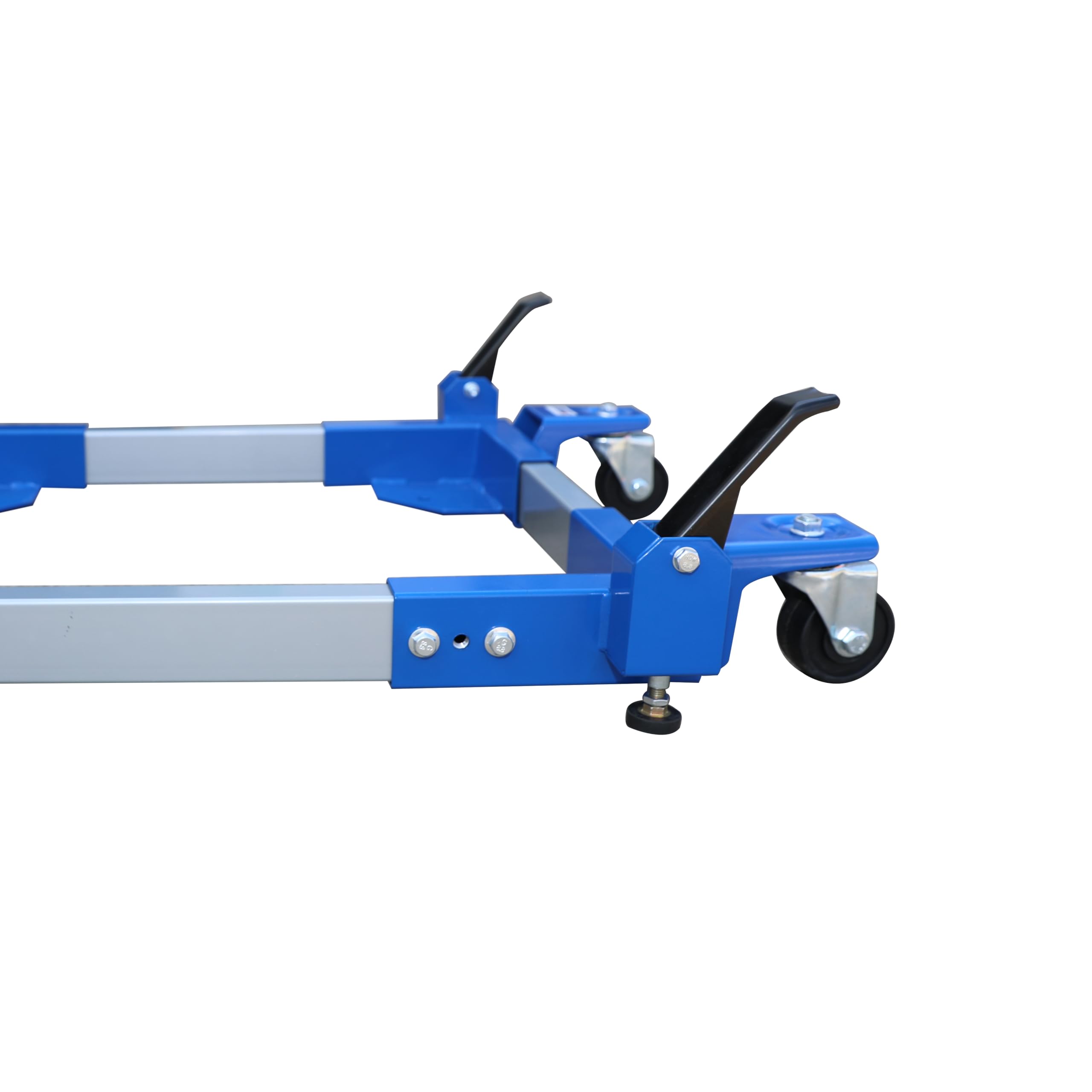 Heavy Duty Mobile Tool Base with Wheels - Adjustable Size & Locking Mechanism | Durable Metal Construction for Shop Equipment Stand | Perfect for Garage, Workshop & Industrial Use