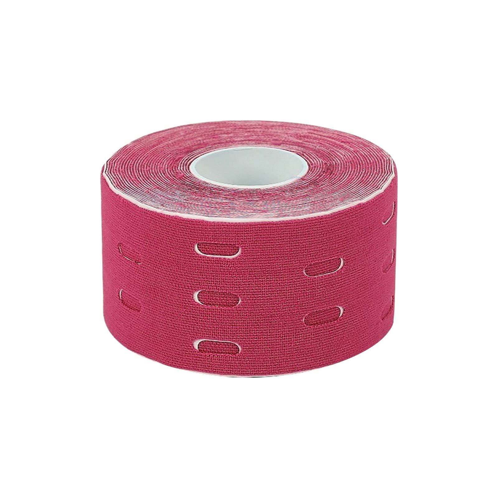 Elastic Therapeutic Tape - Pre-Cut Kinesiology Tape for Sports & Muscle Support - Breathable, Adhesive Physio Tape for Pain Relief & Recovery - Ideal for Athletes, Gym Workouts & Injury Rehabilitation (Size D, One Size)