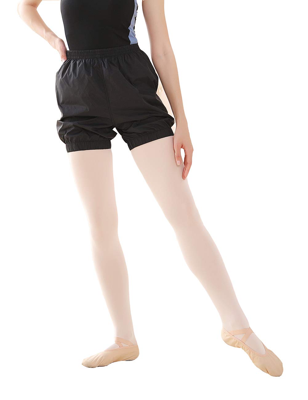 Women's Ripstop Dance Pants - Breathable Sports Running Shorts for Yoga, Workout & Active Wear - Perfect for Dance, Gym, Jogging and Outdoor Activities