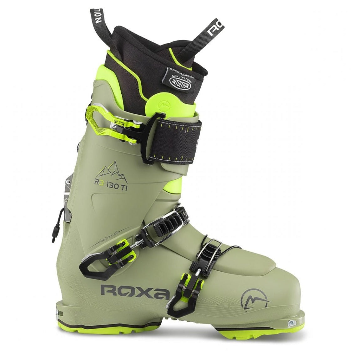 Roxa R3 130 TI IR GW 2024 Ski Boot with Tongue Liner - High-Performance Alpine Skiing for Men & Women | Perfect for Downhill Racing and Freeride Adventures