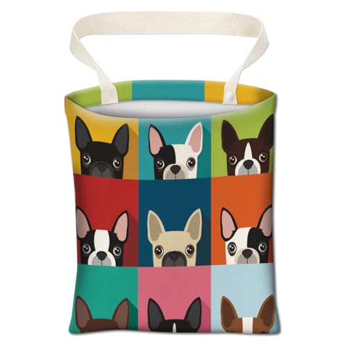 Cute Colorful Cartoon Dogs