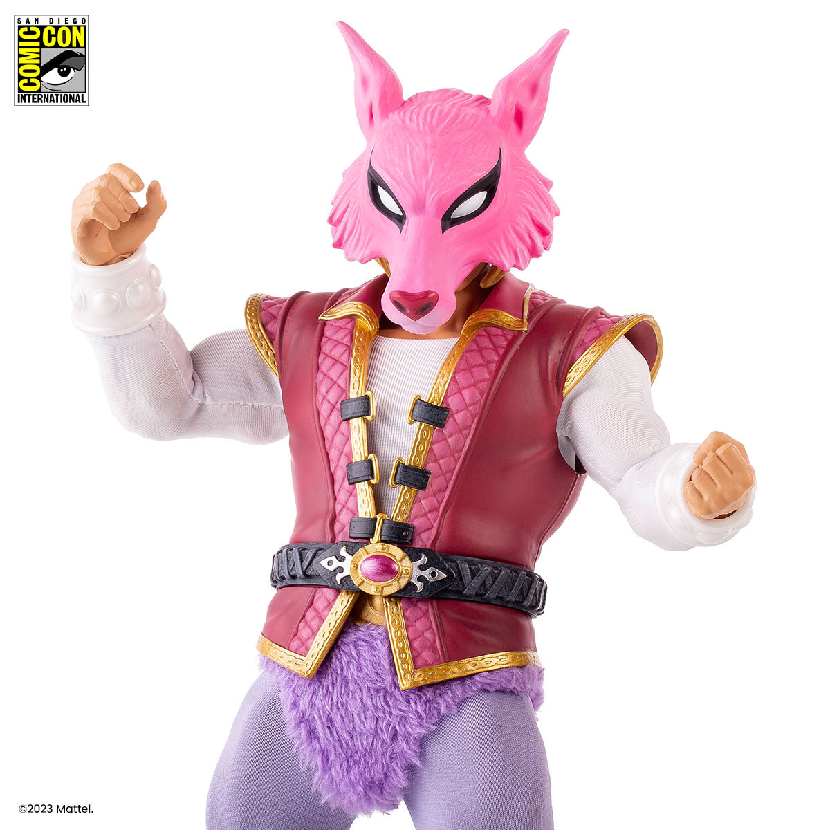 Masters of the Universe Prince Adam 1/6 Scale Action Figure SDCC Exclusive Collectible - Perfect for Display, Gifts, and Comic-Con Fans