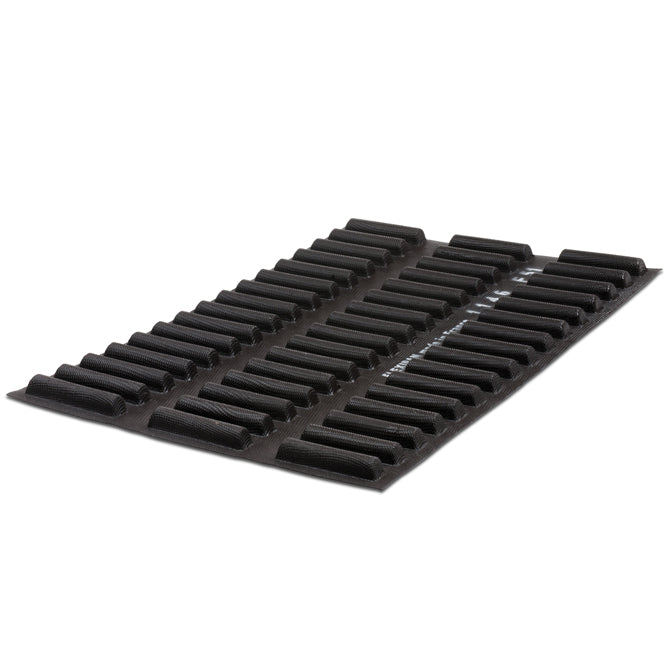 Flexipan Half Cylinders Silicone Baking Molds - Set of 48 Non-Stick Cake Decorating Forms for Macarons, Chocolate, Candies & Desserts - Perfect for Home Bakers & Professional Chefs