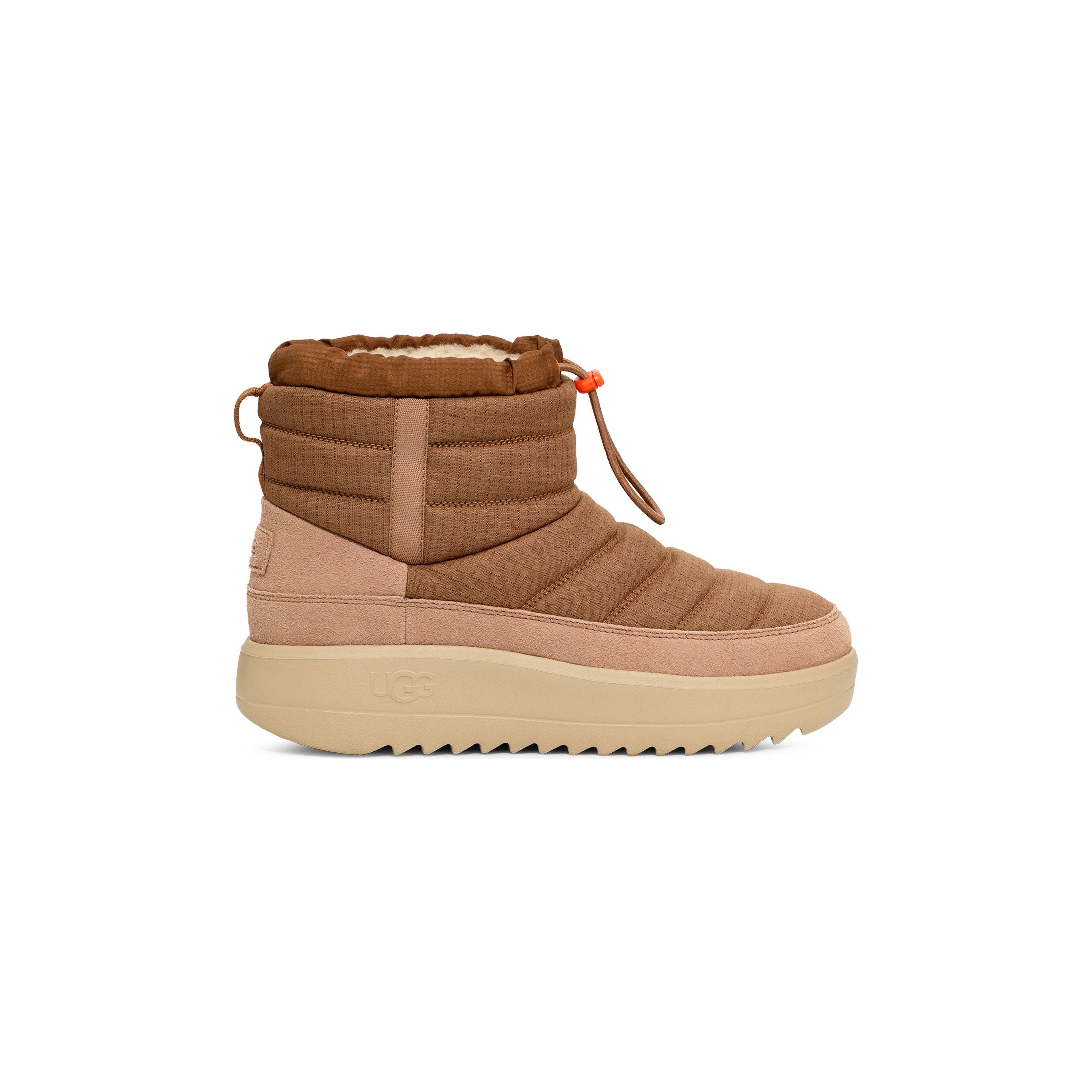 UGG Men's Maxxer Mini Boots in Chestnut - Comfortable Winter Boots for Men, Perfect for Snow, Hiking & Outdoor Activities