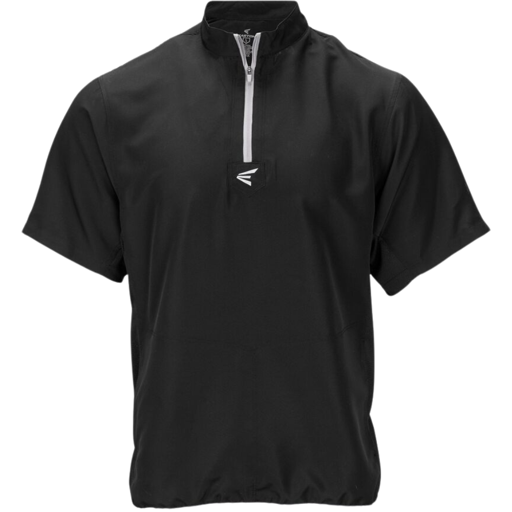 Easton Youth Alpha Cage Short Sleeve Baseball Jacket - Lightweight & Breathable for Baseball Training & Outdoor Sports