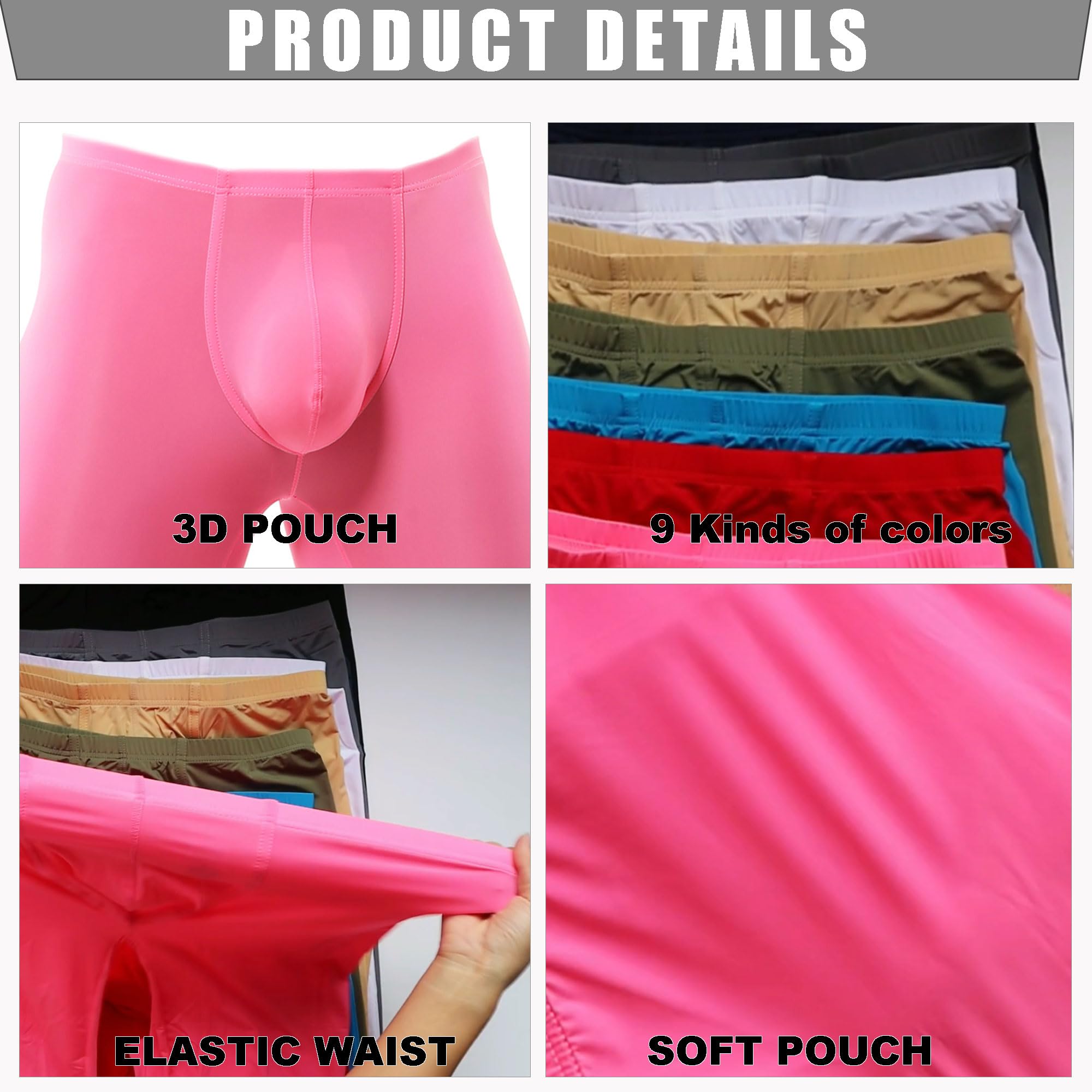 Men's Compression Long Pants - Skinny Sports Trousers for Workout, Fitness & Gym - Moisture Wicking Leggings for Running, Cycling & Training