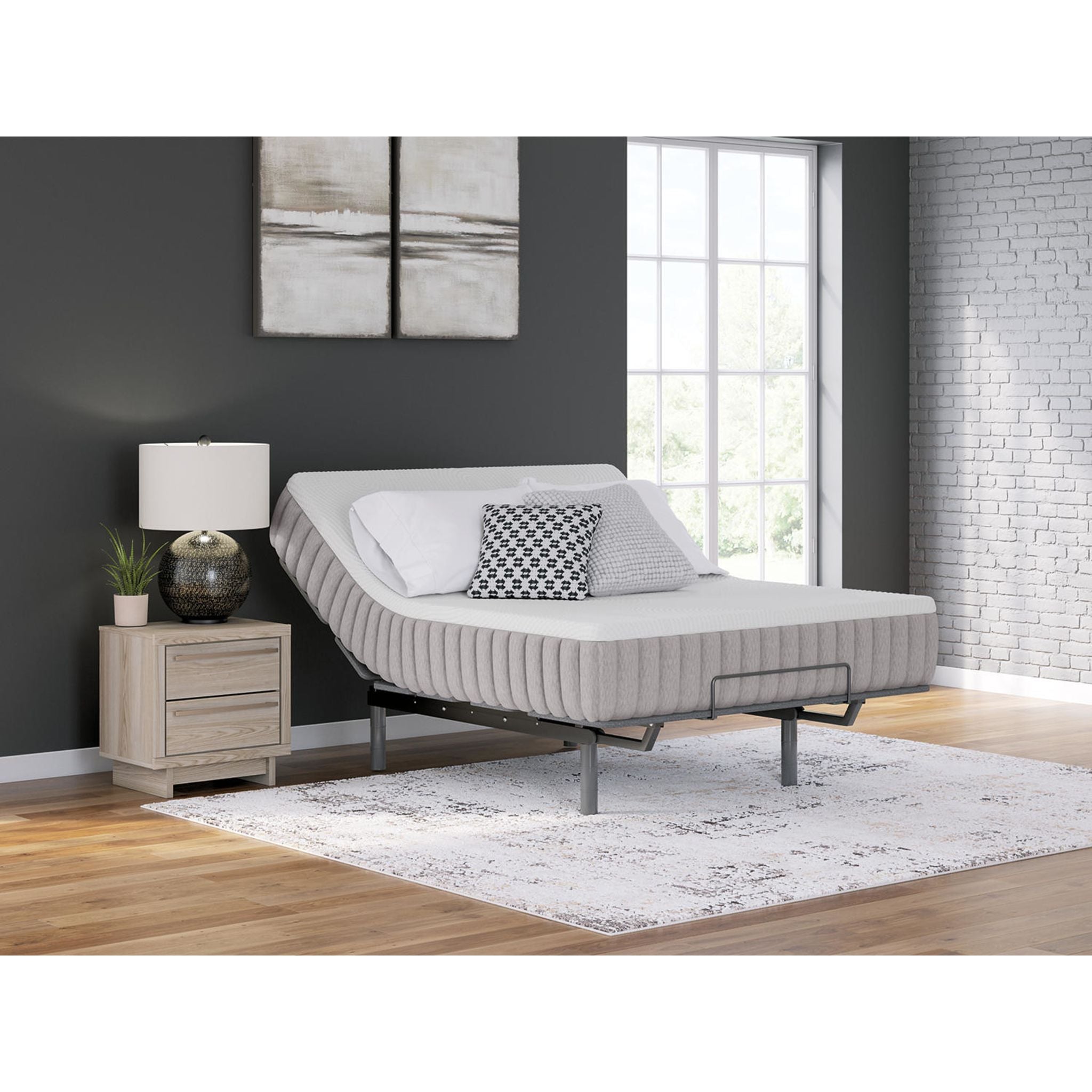 Align Latex Medium Mattress - Natural Organic Latex Mattress for Back Pain Relief & Pressure Relief - Perfect for Side Sleepers, Back Sleepers & Couples - Medium Firm Support for Optimal Comfort