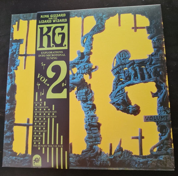 King Gizzard & The Lizard Wizard - K.G. (Explorations Into Microtonal Tuning Vol. 2) LP Vinyl Record Album - Near Mint (NM/M) Condition - Perfect for Vinyl Collectors & Music Enthusiasts
