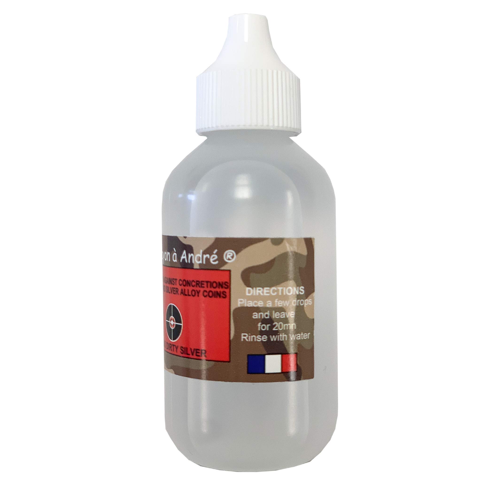 Premium Silver Cleaner & Polish - 2 oz Bottle for Jewelry, Flatware & Antiques | Fast Tarnish Removal & Shine Restoration | Perfect for Home Cleaning & Silverware Care