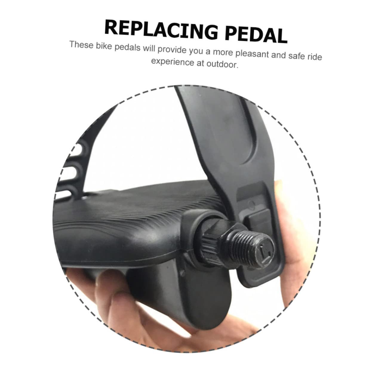 Exercise Bike Pedals - Durable Gym Cycle Replacement Parts for Indoor Cycling & Spin Bikes | Perfect for Home Workouts & Fitness Training