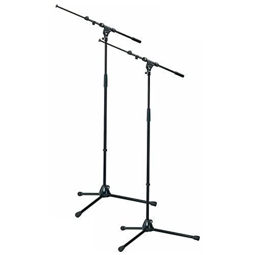 Mic Stand + Mic cable Black 21090