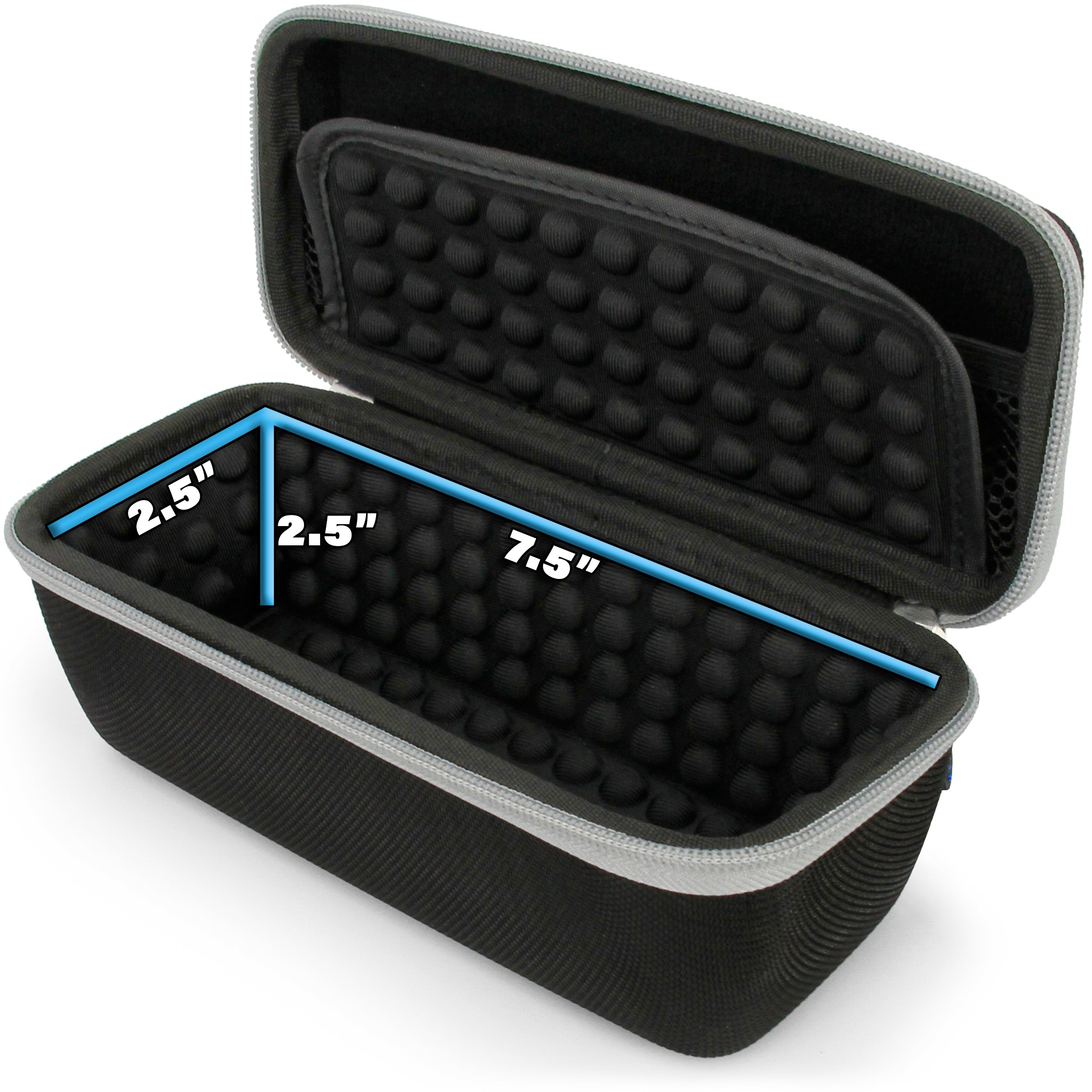 CASEMATIX Hard Protective Case for Airmoto Tire Inflator & Portable Air Compressors - Durable Storage Box for Travel, Camping & Emergency Car Kits (7.5