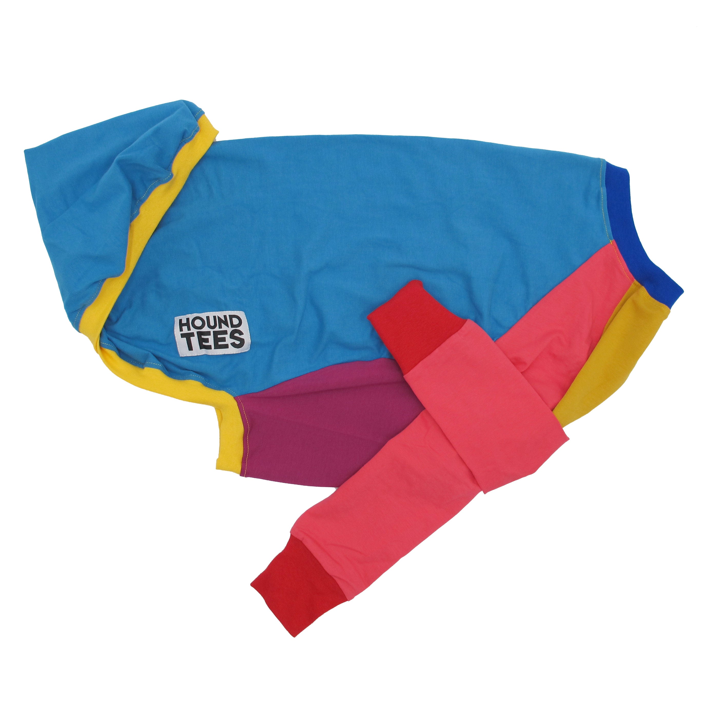 Frankie Jester Greyhound Long Sleeve T-Shirt - Comfortable Dog Lover Apparel for Casual Wear & Outdoor Activities