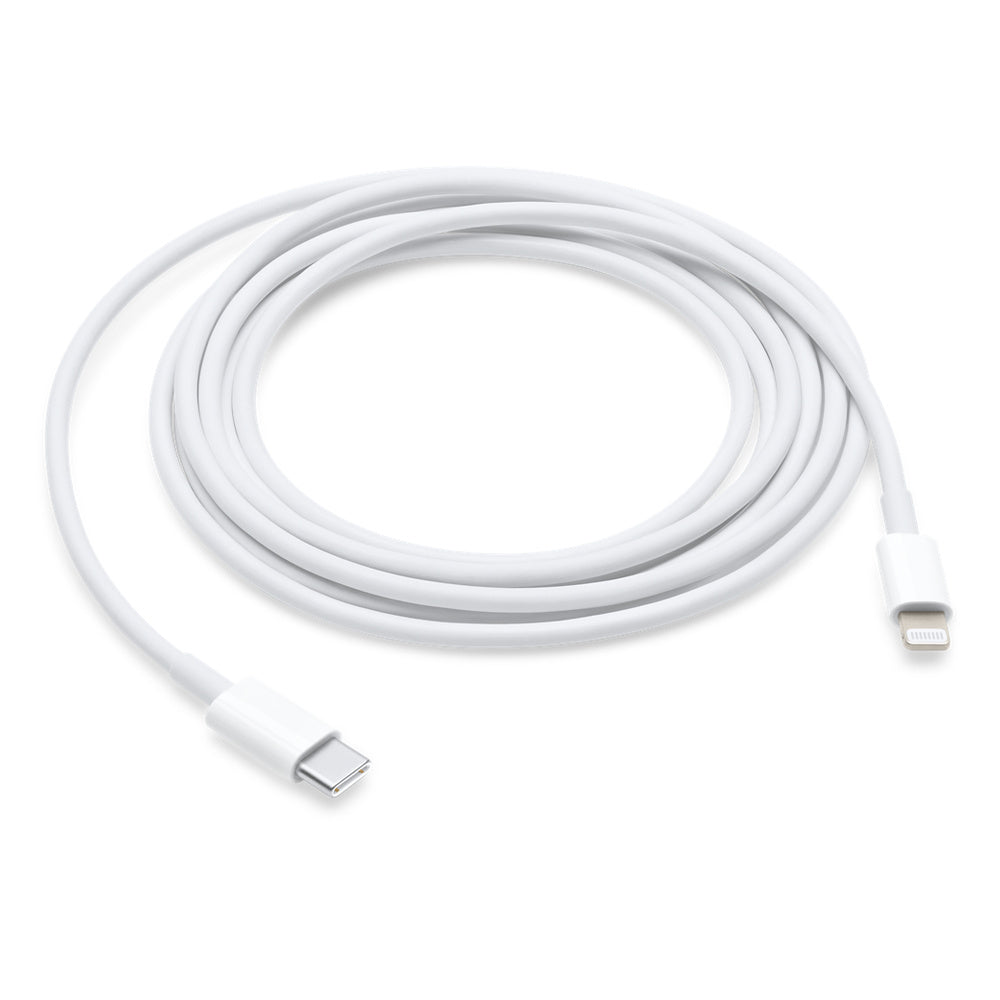 Premium USB C to Lightning Cable (2m/6.6ft) - Fast Charging & Data Sync for iPhone, iPad - Durable Nylon Braided for Home, Office & Travel Use