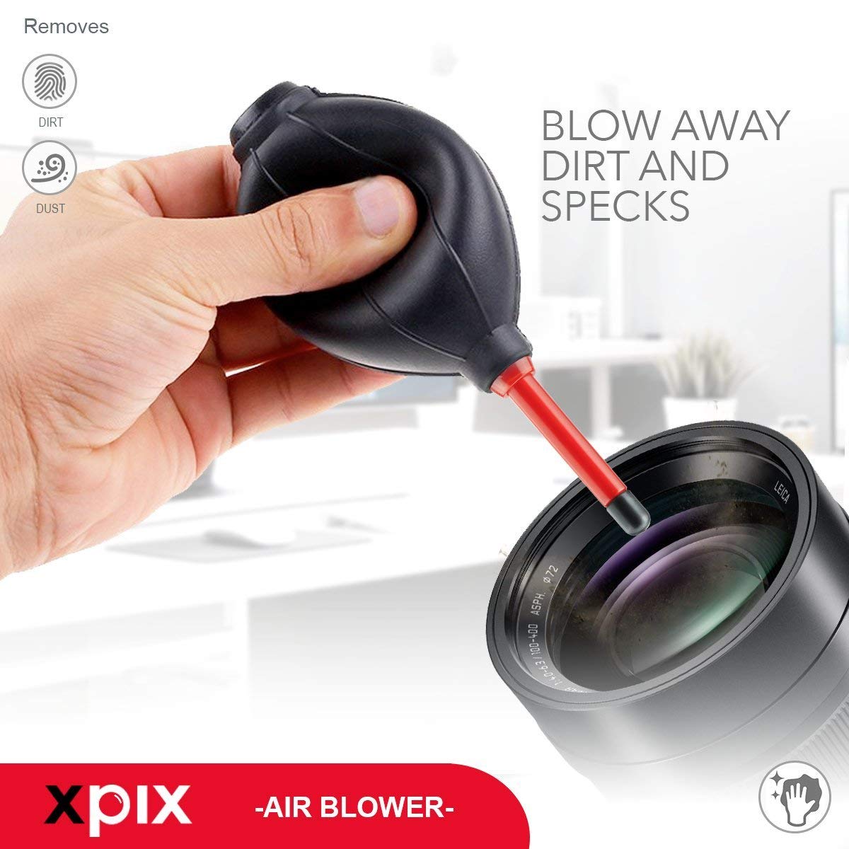 XPIX Deluxe DSLR Camera Maintenance Kit - Professional Cleaning & Care Tools for DSLR Cameras, Lenses, Camcorders & Photography Equipment - Perfect for Travel, Studio & Outdoor Shooting