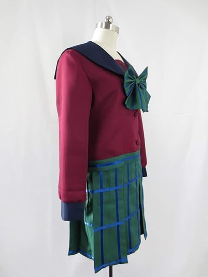 Michiru Arimura Bidou School Uniform Dress - Anime Cosplay Costume for Women (Size L) - Perfect for Conventions, Halloween & Themed Parties