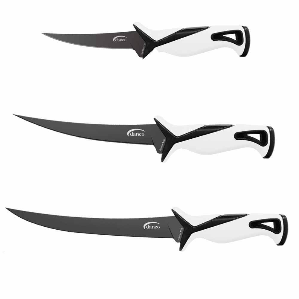 Danco Pro Series Knife Set - Premium Stainless Steel Kitchen Knives for Professional Chefs & Home Cooking | Perfect for Slicing, Dicing & Meal Prep