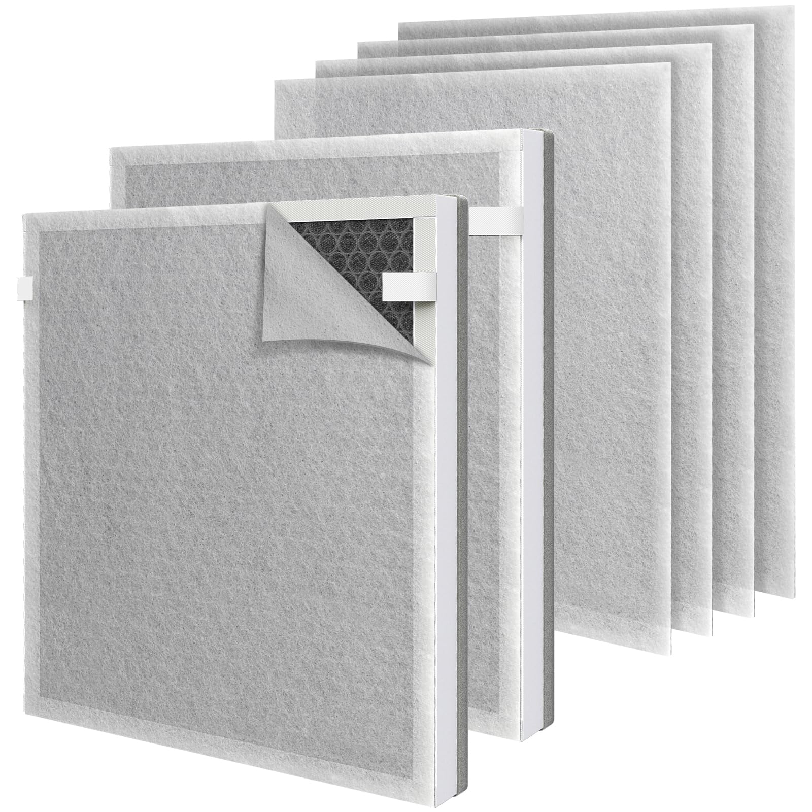 Govee H7123 & Homvana H211/H211S Air Purifier Replacement Filters - 2 Pack H13 True HEPA 4-Stage Filters with 4 Extra Pre-Filters for Cleaner Air | Perfect for Home, Office, and Bedroom Air Purification