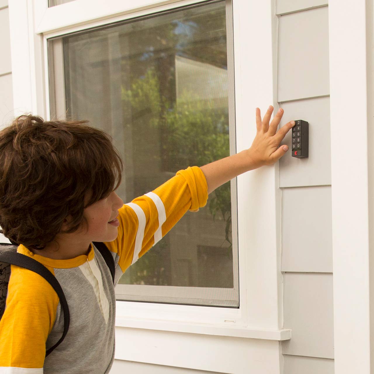 August Home Smart Lock with Keypad – Keyless Entry via Smartphone or Codes – Silver – Secure Your Home with Smart Access Control for Front Doors & Apartments