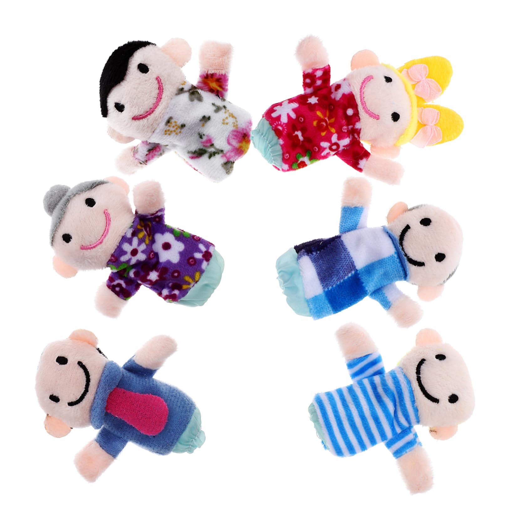 24-Piece Finger Puppet Set - Imaginative Hand Puppet Toys for Kids, Creative Fabric Finger Puppets for Storytelling & Play - Perfect for Classroom, Birthday Parties & Family Fun