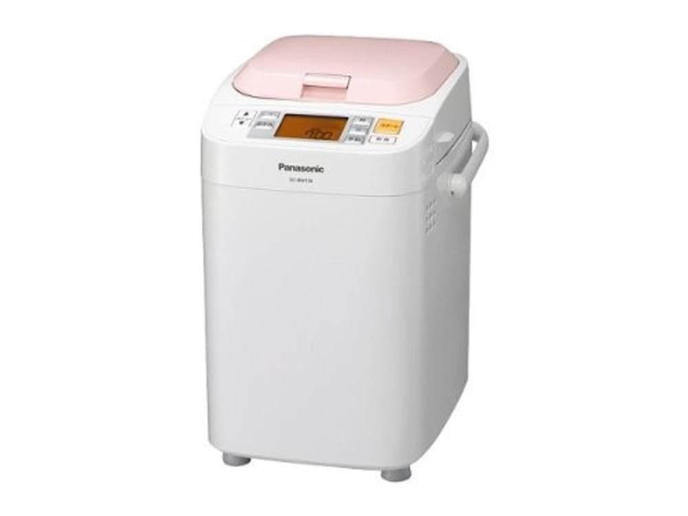 Panasonic SD-BM104-P Automatic Bread Maker for Home, 1-Pound Loaf Capacity, Pink (Japan Import) - Perfect for Fresh Homemade Bread, Gluten-Free Baking & Healthy Breakfasts
