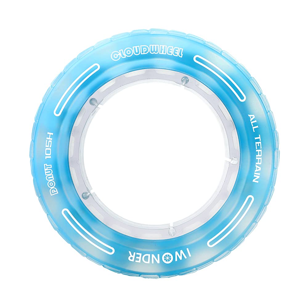 IWONDER CLOUDWHEEL Donut 105mm Hub Motor Sleeve - All Terrain Electric Skateboard Wheels for Urban & Off Road Riding - Compatible with Hub Motor Electric Skateboards - Perfect for Commuting, Cruising and Adventure Riding