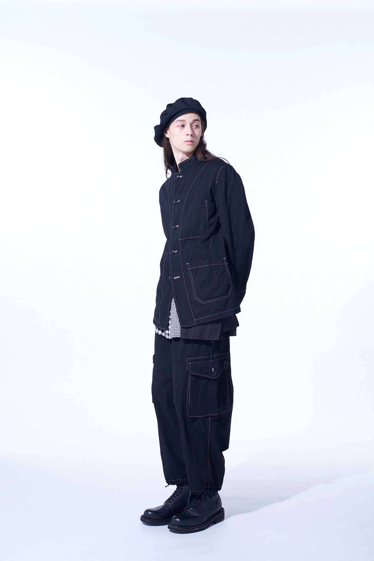 Premium Cotton Twill Garment Dyed Balloon Cargo Pants for Men - Comfortable & Stylish Outdoor Workwear & Casual Streetwear