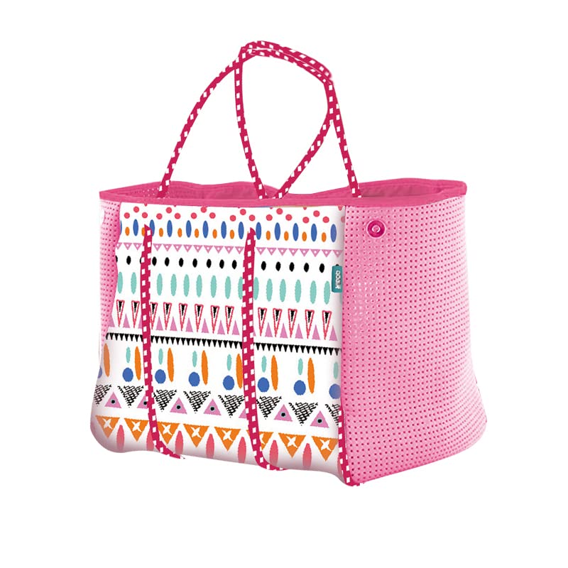 LMKIDS Waterproof Sandproof Beach Bag - Lightweight Portable Tote for Pool, Gym, Travel & Outdoor Activities | Perfect for Swimming, Fitness, Shopping, Picnic & Beach Trips