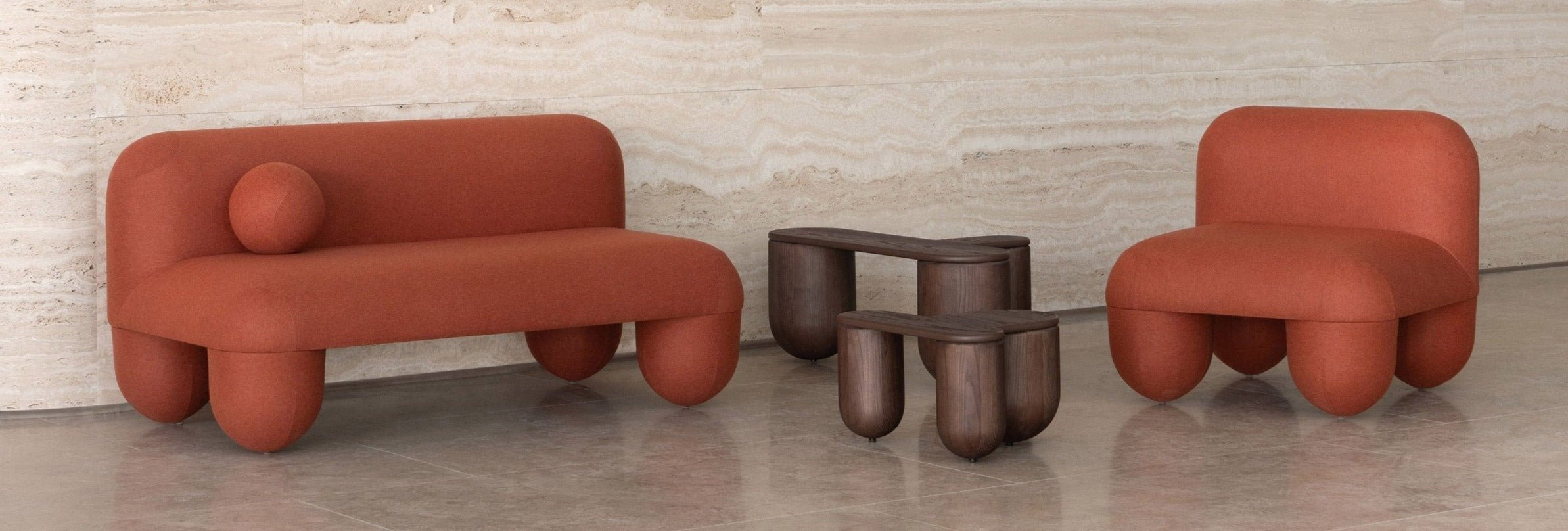 Noom Hello Coffee Table 3 - Modern Side Table for Living Room, Bedroom & Office - Compact End Table with Storage Shelf