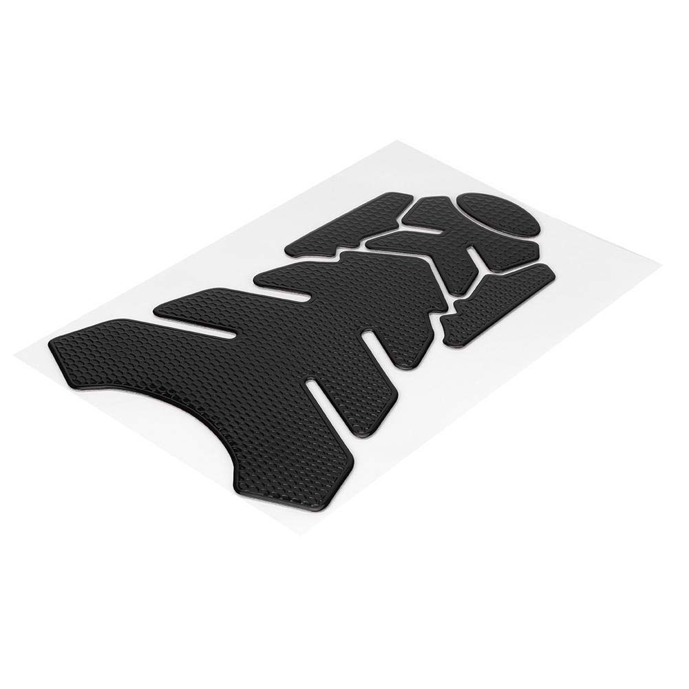 3D Motorcycle Tank Pad Protector - Black for Yamaha, Suzuki, Kawasaki, Honda - Ride in Style