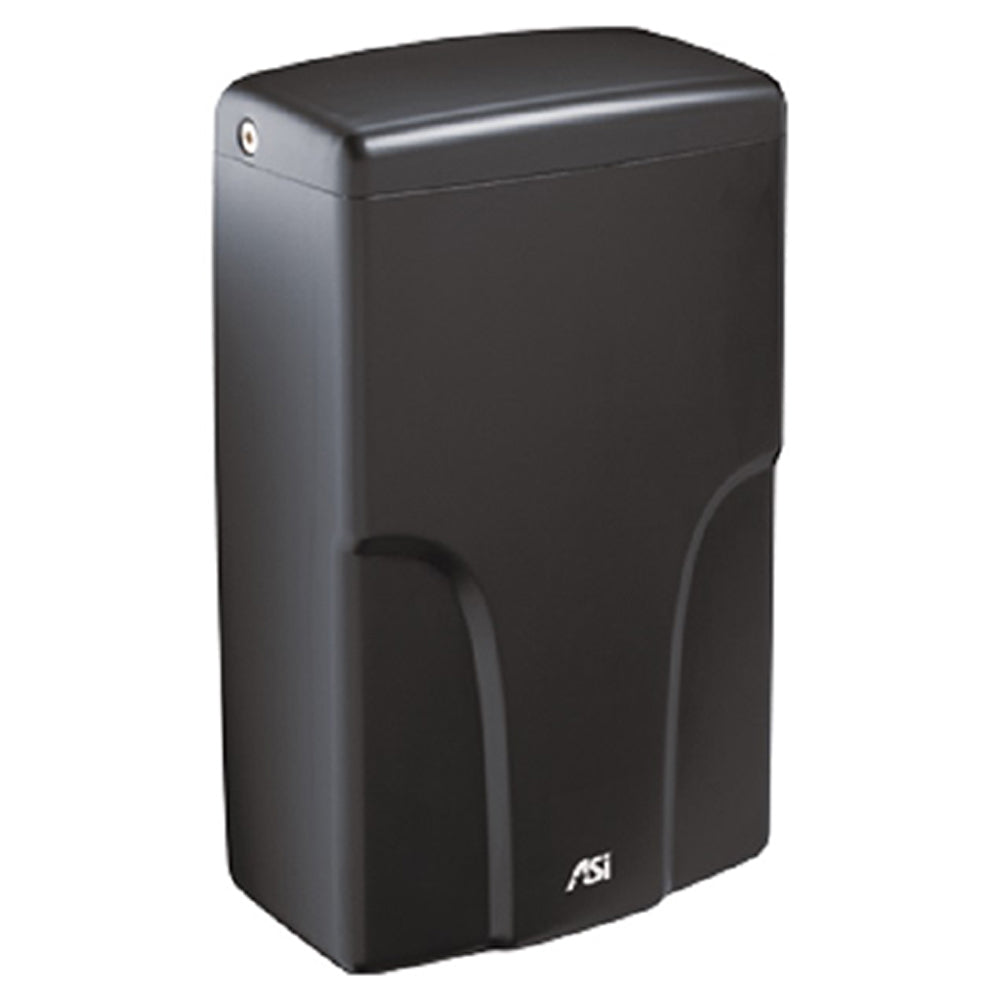 ASI 0196 1 TURBO Pro High Speed Hand Dryer with HEPA Filter - Surface Mounted Commercial Bathroom Dryer for Restaurants, Hospitals & Public Restrooms