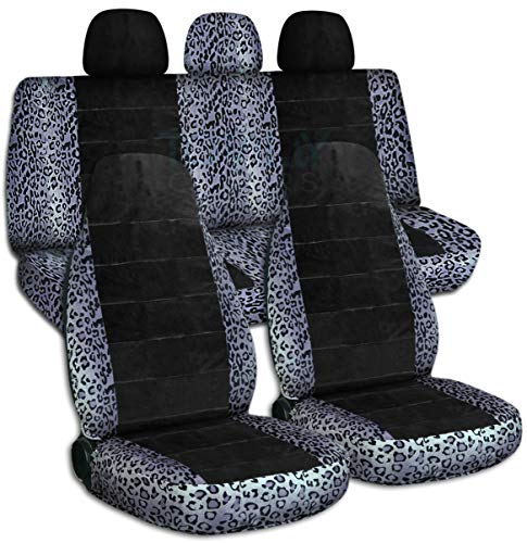 Gray Leopard & Black