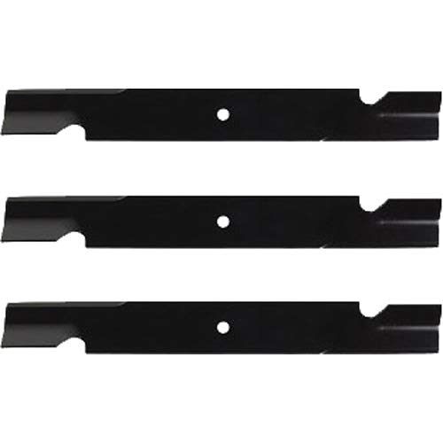 (3 Pack) High Lift Notched Replacement XHT Lawn Mower Blades - Fits Toro/Wheel Horse 105-7711-03 | 24.4375