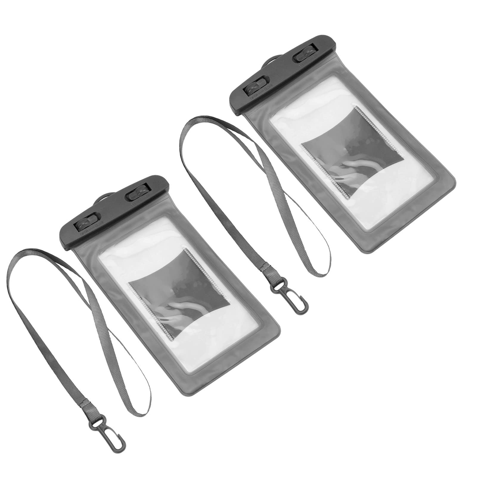 Waterproof Phone Pouch - Universal PVC Dry Bag for Swimming, Beach, Kayaking & Outdoor Activities | Minifinker Sensitive Touch Phone Case for iPhone Samsung & More