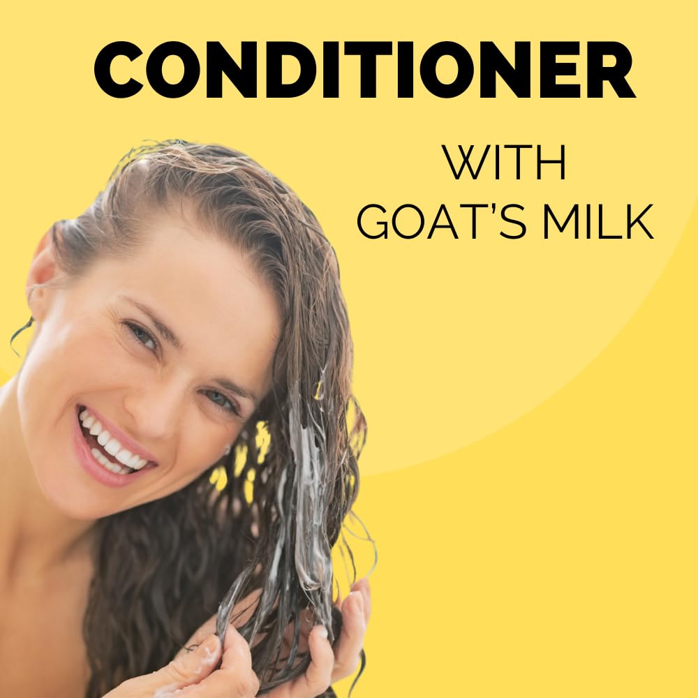 Golden Goat Farms Dewberry Musk Scented Hair Conditioner with Goat Milk - 8 Oz | Hydrating & Nourishing for Dry, Damaged Hair | Perfect for Daily Use & Salon-Quality Results at Home