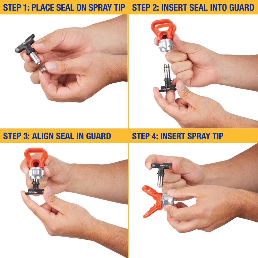 Graco TRU313 TrueAirless 313 Spray Tip - High Performance Airless Paint Sprayer Nozzle for Professional Painting Projects - Perfect for Interior Walls, Exterior Surfaces, and DIY Home Renovations